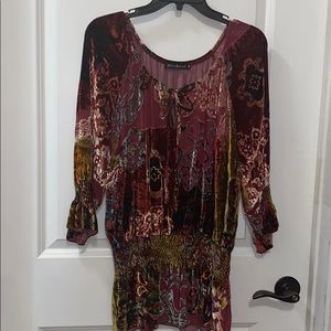 Woman top velvet Long sleeve